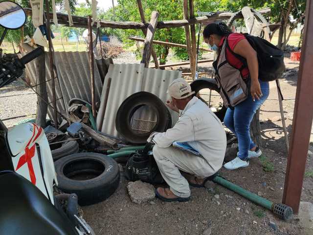 Ecología inicia campaña de descacharrización en la zona rural