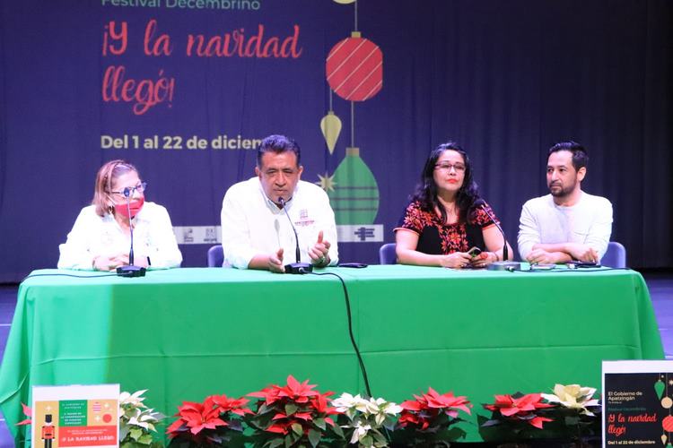 Anuncian eventos navideños