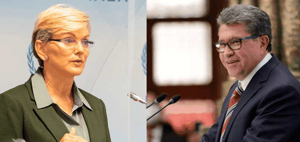 Monreal, el gran anfitrión de la visita de Glanholm, secretaria de Energía de EU