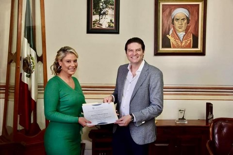 Morelia en un punto de equilibrio positivo