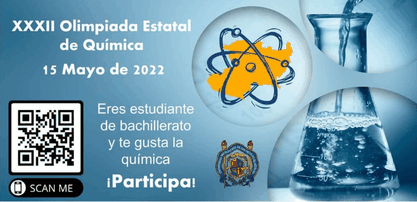 UMSNH CONVOCA A LA OLIMPIADA ESTATAL DE QUÍMICA