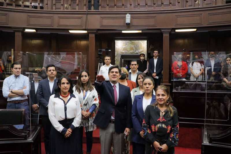 Ratifica 75 Legislatura a Eduardo Orihuela como presidente del Consejo Económico y Social de Michoacán