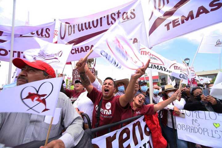 Democratización en Morena