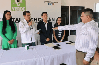 Renueva PVEM Michoacán titularidad de la Secretaría de Asuntos Juveniles