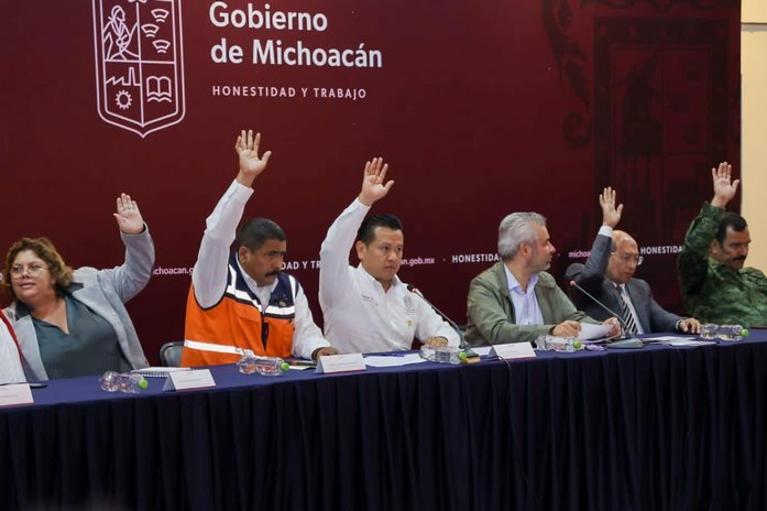 Emite Consejo Estatal de Protección Civil solicitud de declaratoria de emergencia por sismo en Coalcomán