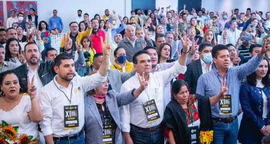 Hay proyecto, estamos de pie y en unidad: PRD Michoacán