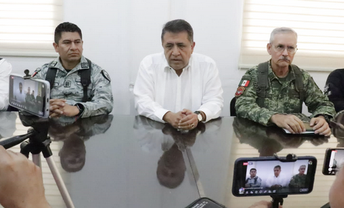 Todo listo para el desfile cívico – militar del 22 de Octubre.