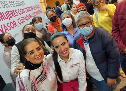 Se entregan apoyos a mujeres con cáncer, en Michoacán tenemos luz de esperanza para todas: Giulianna Bugarini