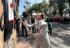 En Bando Solemne el Ayuntamiento de Pátzcuaro, Informa de las actividades por mes Patrio