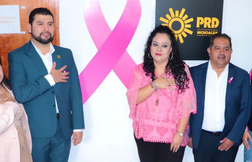 Se suma PRD a la lucha contra el cáncer de mama