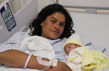 Nace en el Hospital Civil de Morelia el primer bebé de 2024