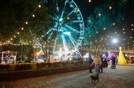 Juegos mecánicos gratis en la Villa Navideña para celebrar el Día de Reyes