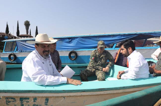 Semar determinará plan de apoyo para el lago de Pátzcuaro