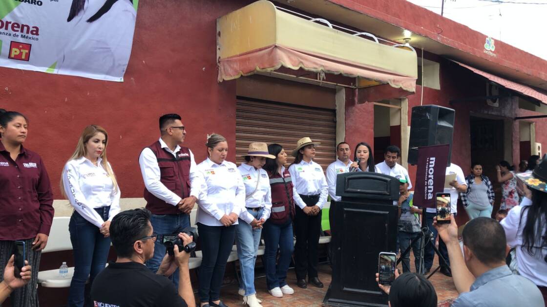 Diana Caballero arranca campaña en Queréndaro con un llamado a la transformación y la participación ciudadana