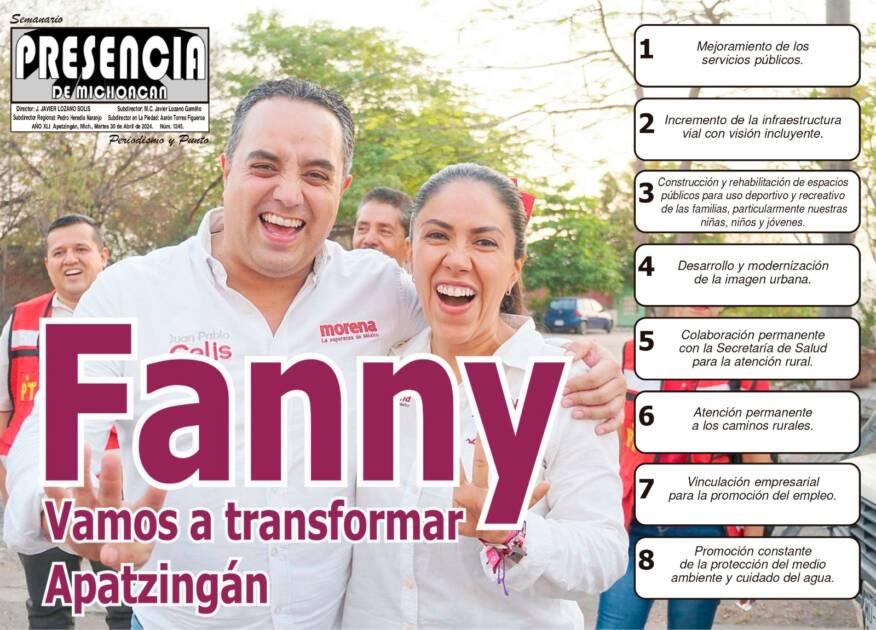 Les comparto la portada 1245 de la edición impresa-digital de esta semana