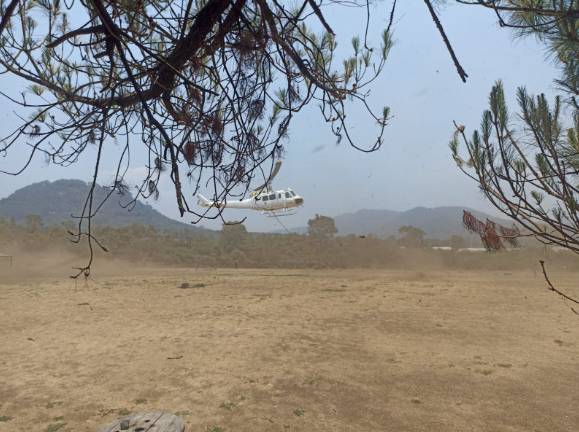 Controlados los incendios en Uruapan; refuerzan acciones para sofocar activos