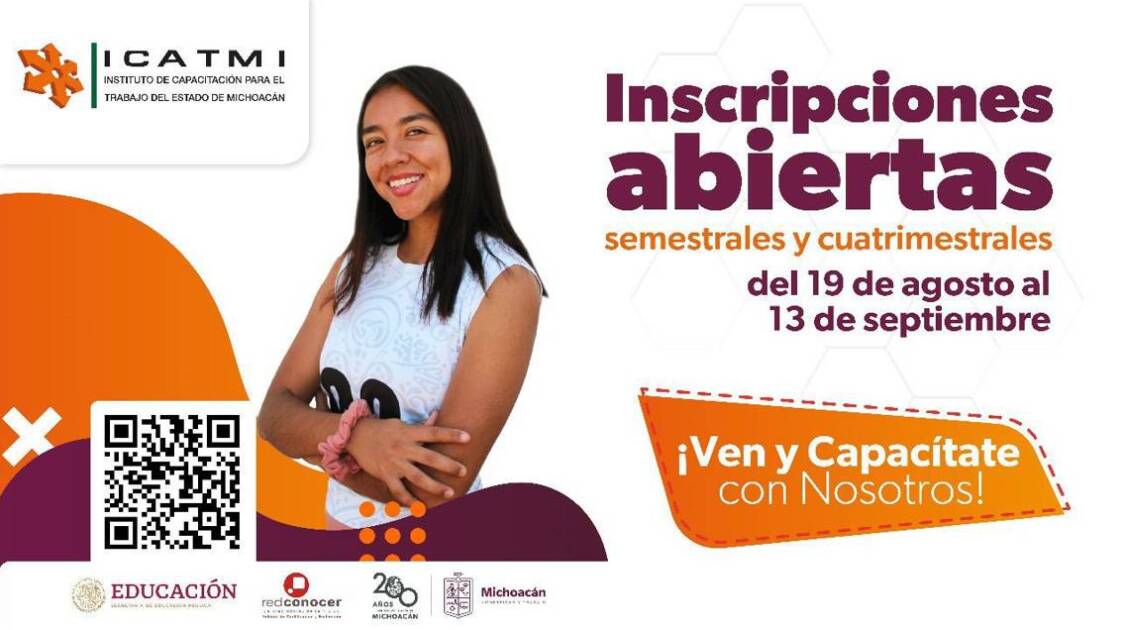 Icatmi abre inscripciones para más de 850 cursos de capacitación laboral