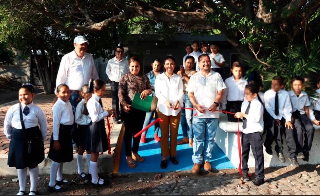 Programa “La Escuela es Nuestra” llega a la primaria Amalia Solórzano.