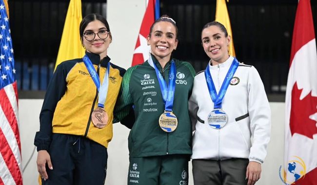 Dafne Navarro logra subcampeonato panamericano en El Salvador 2025