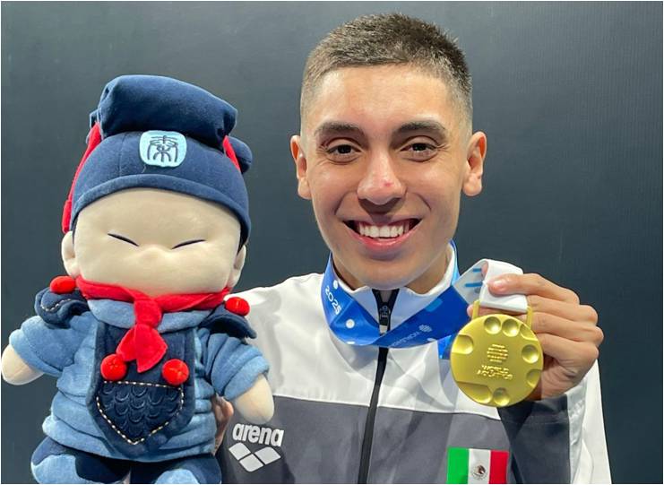 Diego Villalobos se viste de oro en Súper Final en China