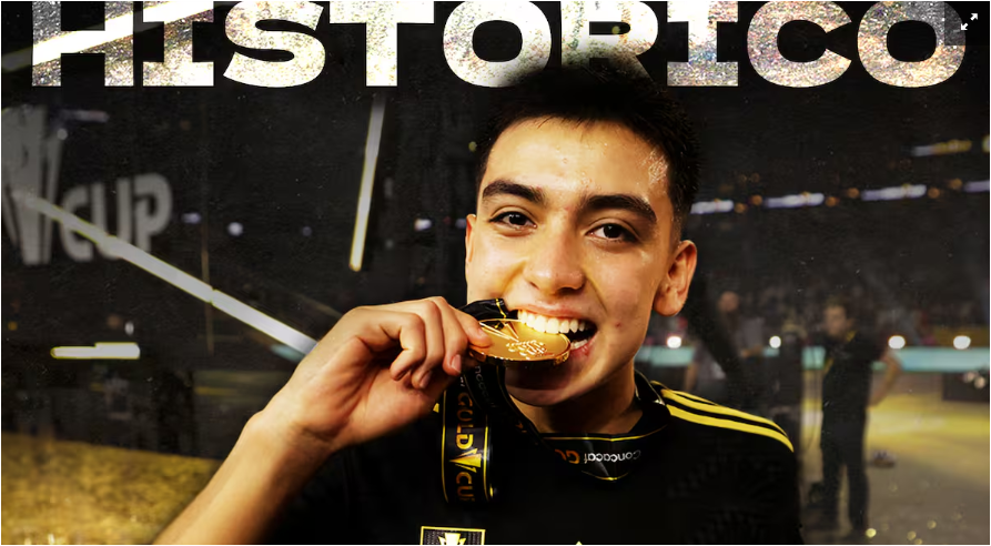 Gilberto Mora, jugador más joven en ganar una Final internacional