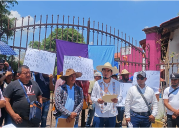 Toman instalaciones del IEM, exigen respeto a la autodeterminación de San Miguel del Monte #CSIM