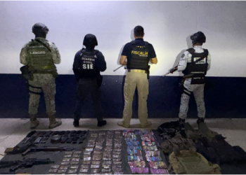 SSP asegura armamento y droga en Buenavista