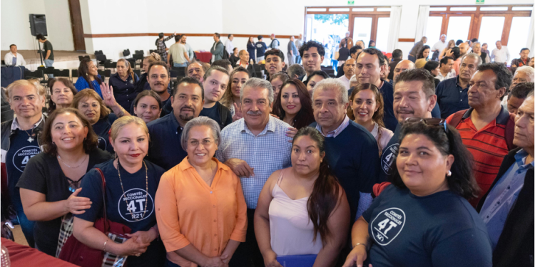 Impulsa Morón construcción de Comités Seccionales en Defensa de la Transformación en Michoacán