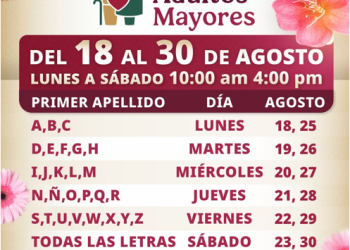 Hasta el 30 de agosto continúa registro a Pensión Mujeres Bienestar y del 18 al 30 de agosto abre para la Pensión de Adultos Mayores