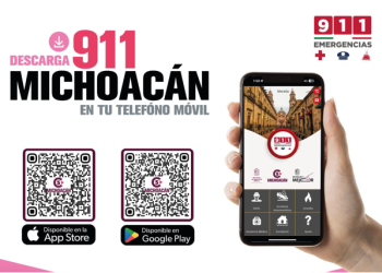 SSP lanza aplicación 911 Michoacán, tecnología avanzada para reportar emergencias