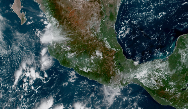 Martes, continuando las lluvias de manera dispersa debido a la interacción de sistemas tropicales.