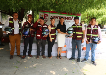 La presidenta Fanny Arreola fortalece al personal municipal con entrega de material y equipamiento