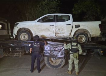 SSP asegura 4 fusiles, 4 vehículos y municiones en Operación Apatzingán: SSP