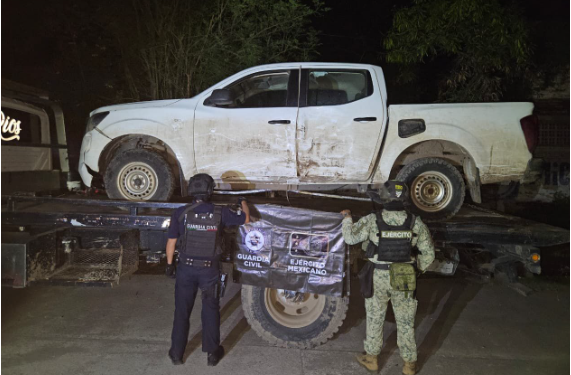 SSP asegura 4 fusiles, 4 vehículos y municiones en Operación Apatzingán: SSP