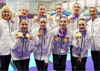 México es campeón panamericano de natación artística en Asunción 2025