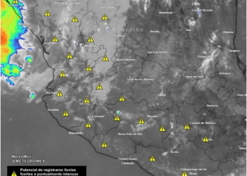 IMPORTANTE: En las próximas horas se desarrollarán rápidamente núcleos de tormenta en el occidente, centro y sur del país debido a la interacción de sistemas tropicales.