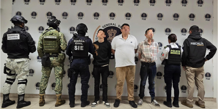 Tres detenidos tras operativo en colonia Torreón Nuevo de Morelia: SSP
