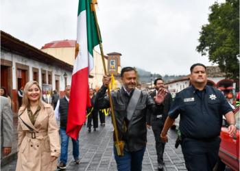 Julio Arreola Encabeza el Inicio de las Fiestas Patrias 2025 en Pátzcuaro
