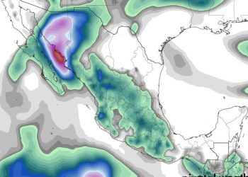 Viernes, con lluvias fuertes a intensas debido a los remanentes Lorena e inestabilidad en altura.