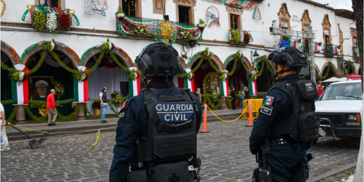 Garantizada la seguridad en las Fiestas Patrias de Pátzcuaro