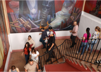 Ayuntamiento de Apatzingán participó en el Simulacro Nacional de Sismo 2025.
