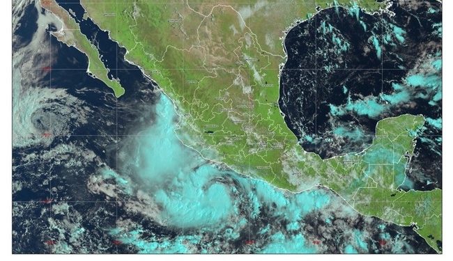 Prevalece el pronóstico de lluvias intensas en Guerrero, Michoacán, Colima y Jalisco