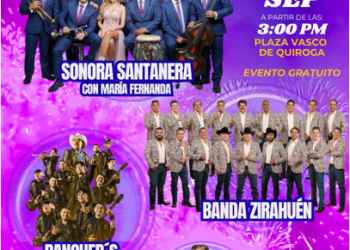 Pátzcuaro Celebrará su 491 Aniversario con Gran Cartel Musical