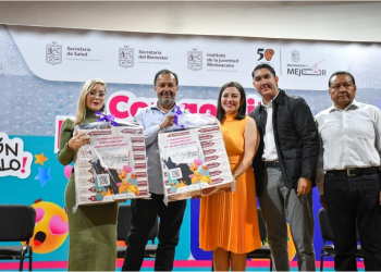 Julio Arreola Impulsa en Pátzcuaro la Campaña “Con Gorrito no hay Morrito”