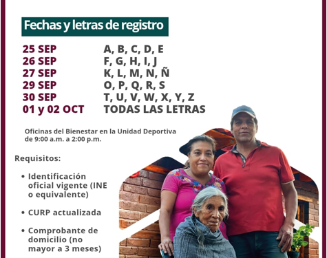 Arranca el registro al Programa de Vivienda para el Bienestar en Pátzcuaro