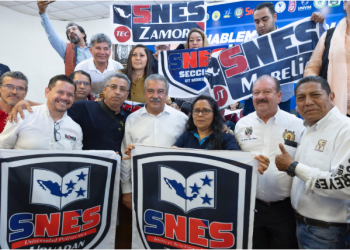 Por transformación de la educación, sindicatos de EMSyS y comunidad universitaria cierran filas con Raúl Morón