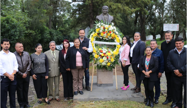 Julio Arreola encabeza conmemoración del natalicio de José María Morelos con instituciones educativas