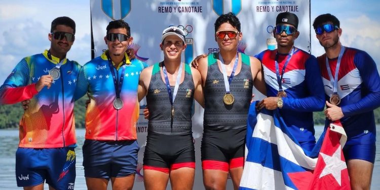 México logra 14 cuotas a los JCC Santo Domingo 2026, en Clasificatorio de Remo