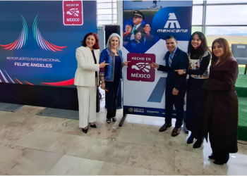 AIFA y Mexicana de Aviación reciben el distintivo Hecho en México