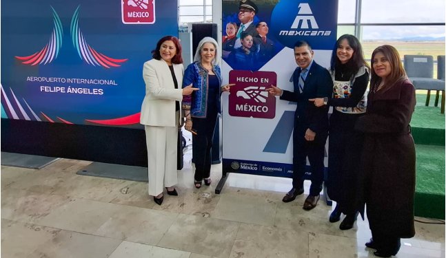 AIFA y Mexicana de Aviación reciben el distintivo Hecho en México